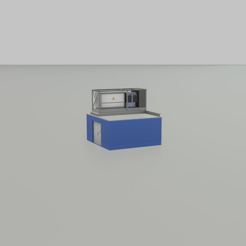 Power storage container 1 Low-poly 3D model_32