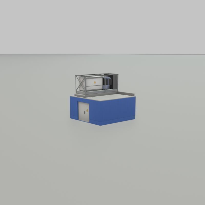 Power storage container 1 Low-poly 3D model_27