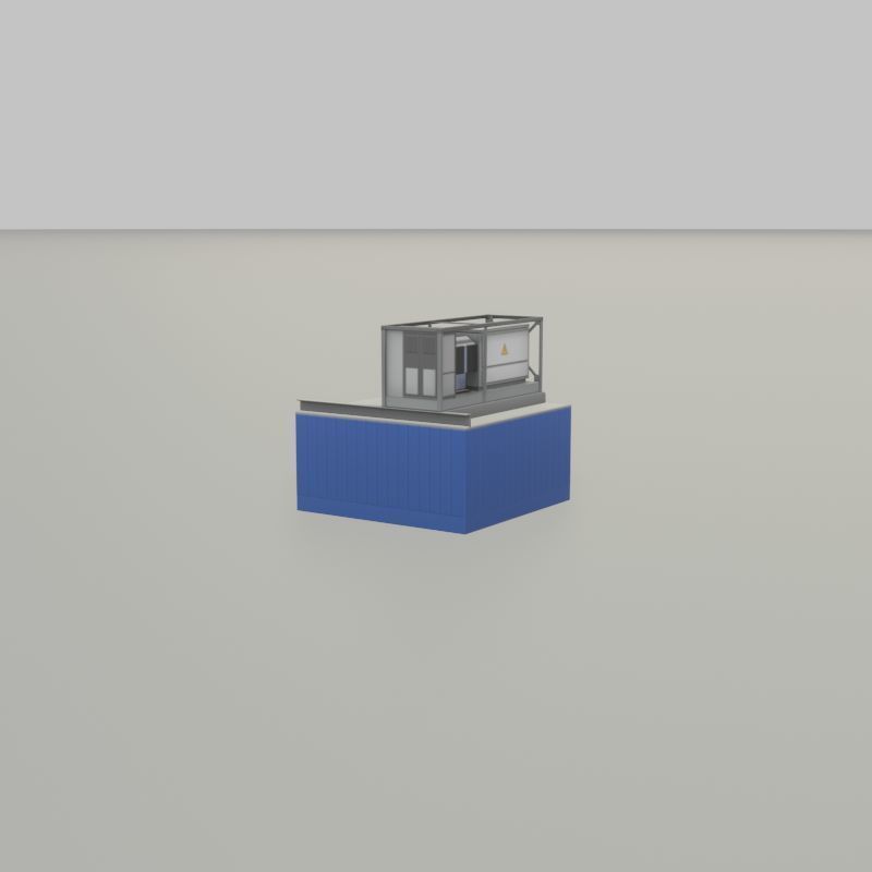 Power storage container 1 Low-poly 3D model_23
