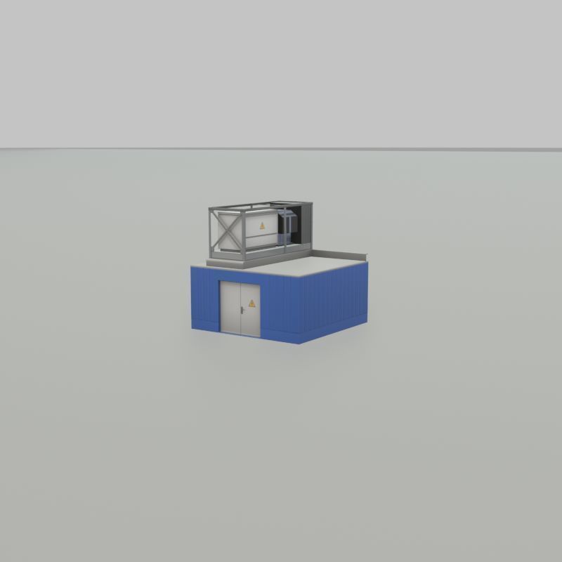 Power storage container 1 Low-poly 3D model_37