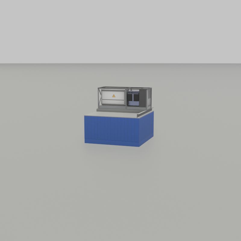 Power storage container 1 Low-poly 3D model_41