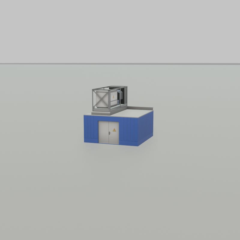 Power storage container 1 Low-poly 3D model_36