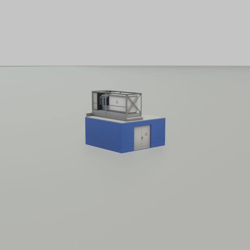 Power storage container 1 Low-poly 3D model_31