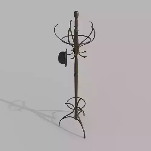 Coat Rack  Bowler Hat