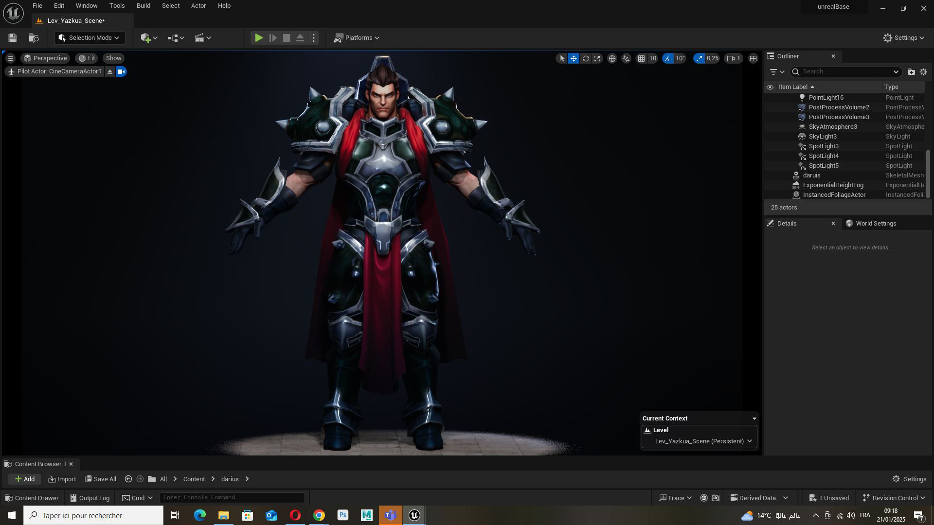 Darius-League of Legends Low-poly 3D model_17