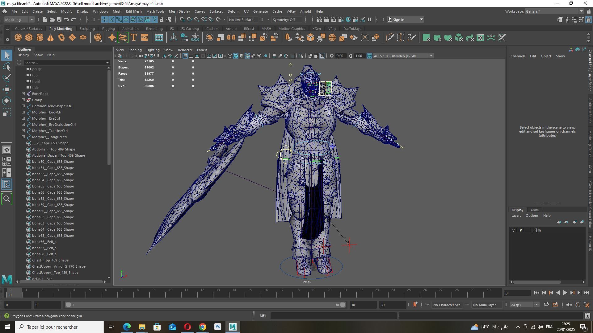 Darius-League of Legends Low-poly 3D model_13