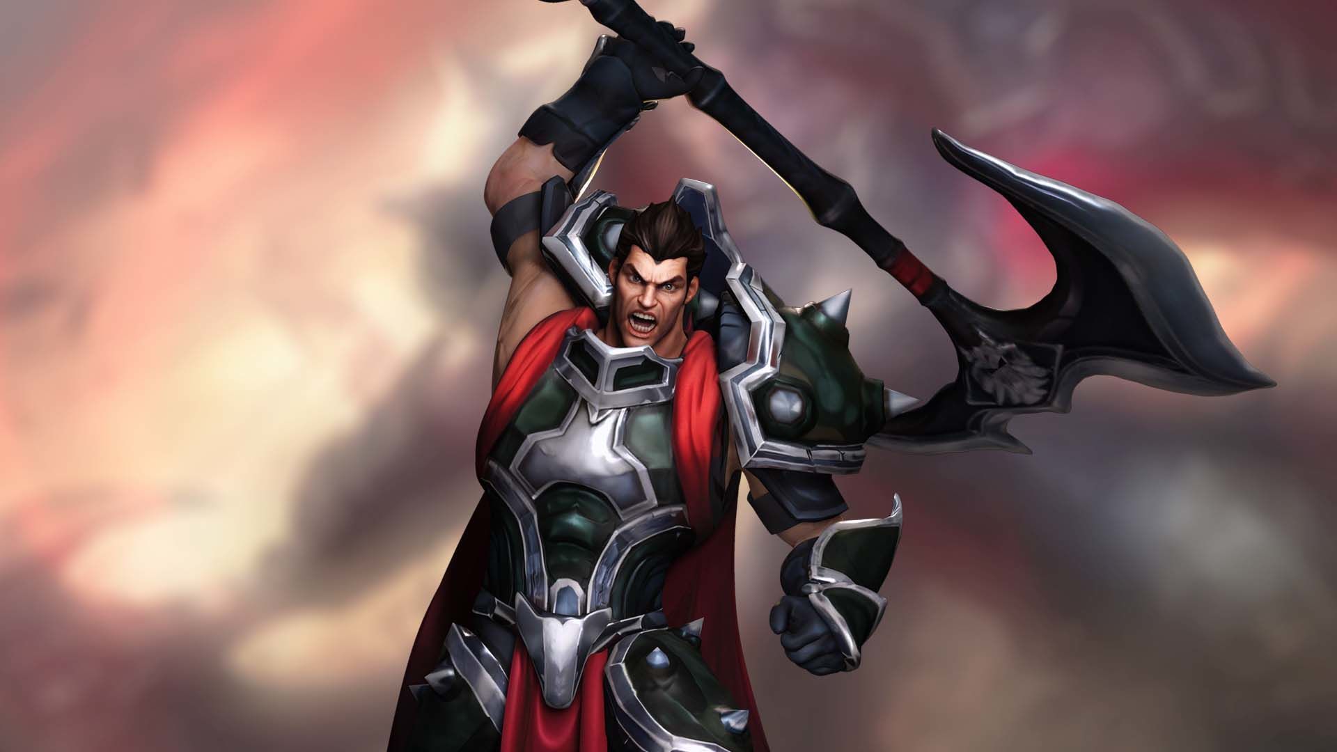 Darius-League of Legends Low-poly 3D model_6