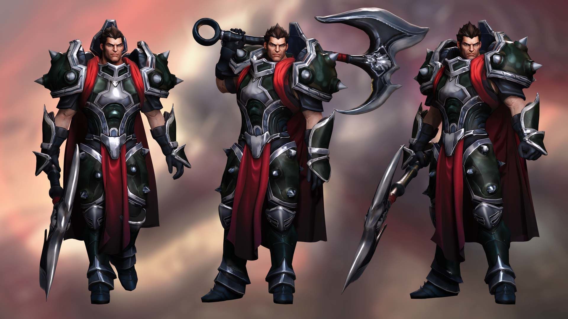 Darius-League of Legends Low-poly 3D model_2