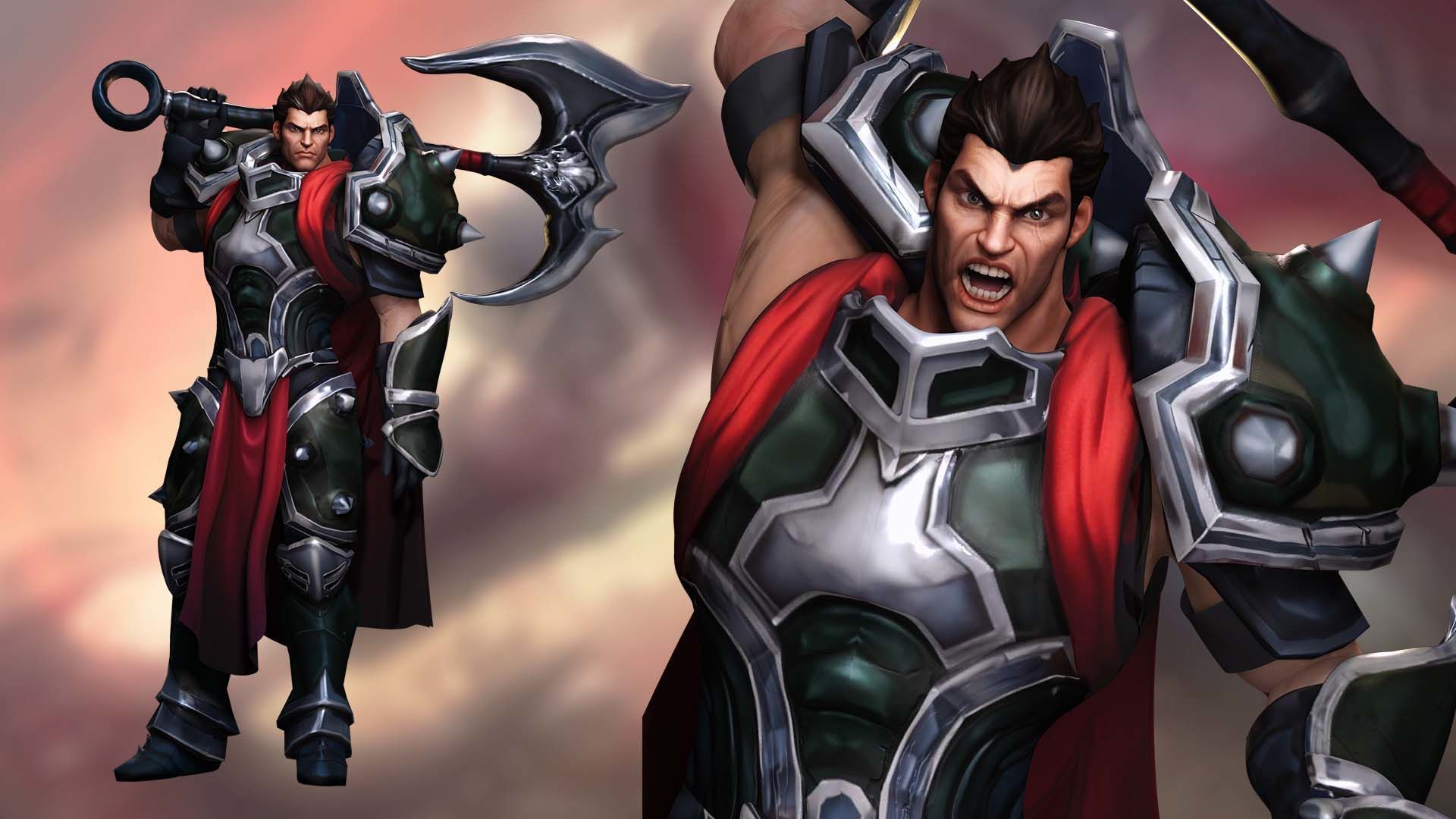 Darius-League of Legends Low-poly 3D model_7