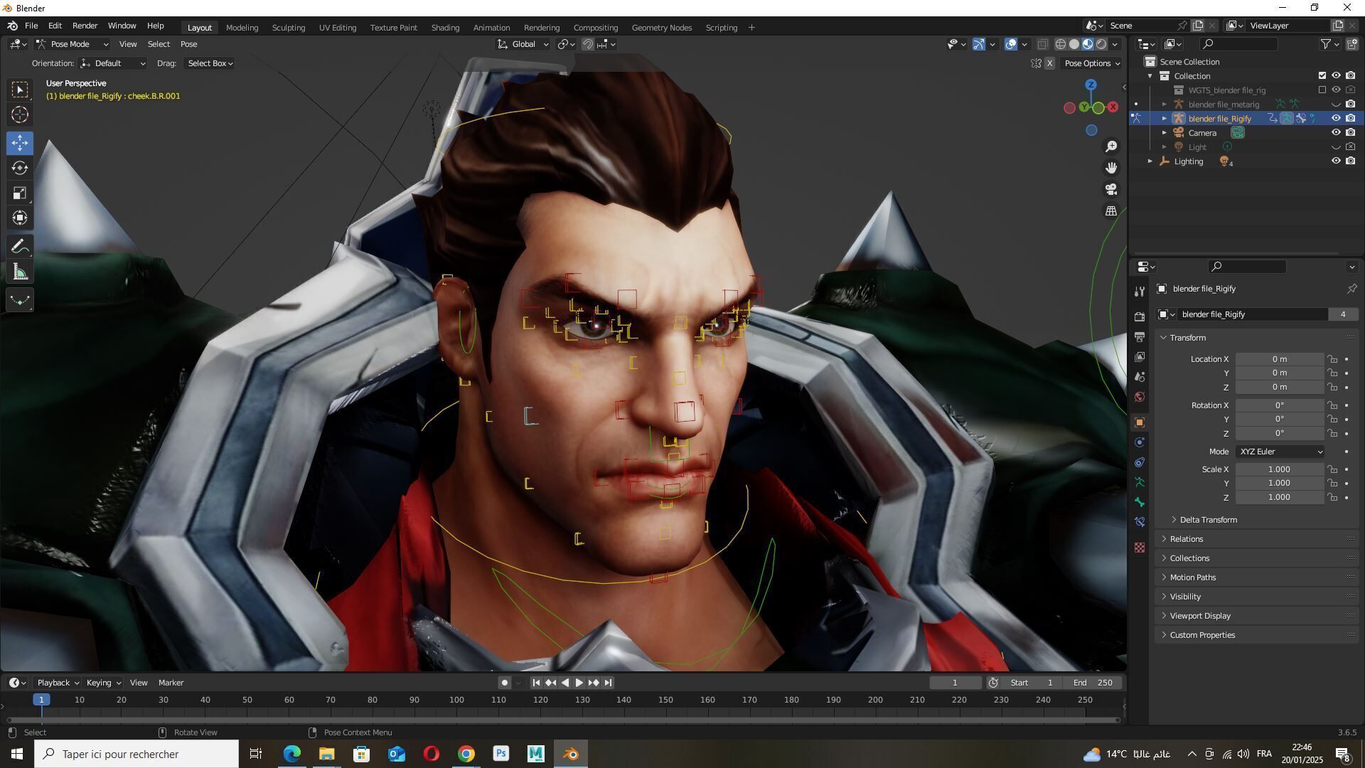 Darius-League of Legends Low-poly 3D model_11