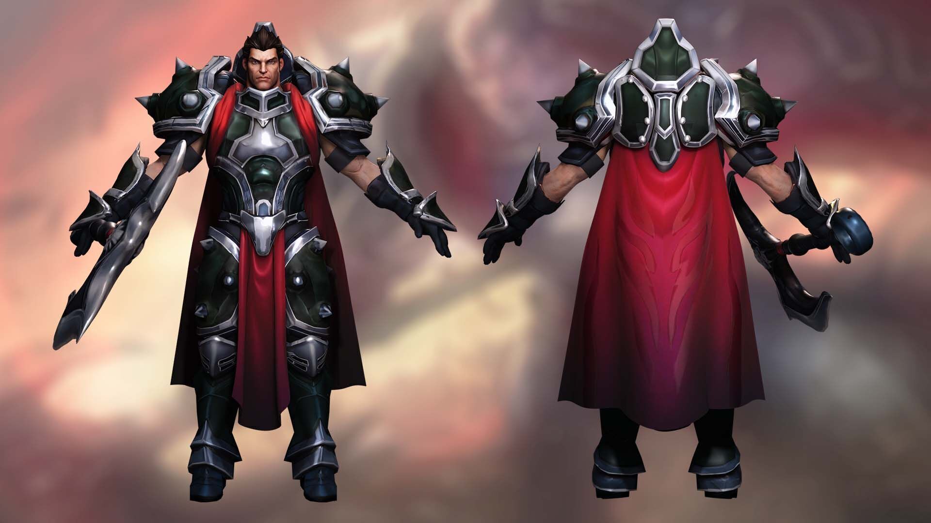 Darius-League of Legends Low-poly 3D model_1