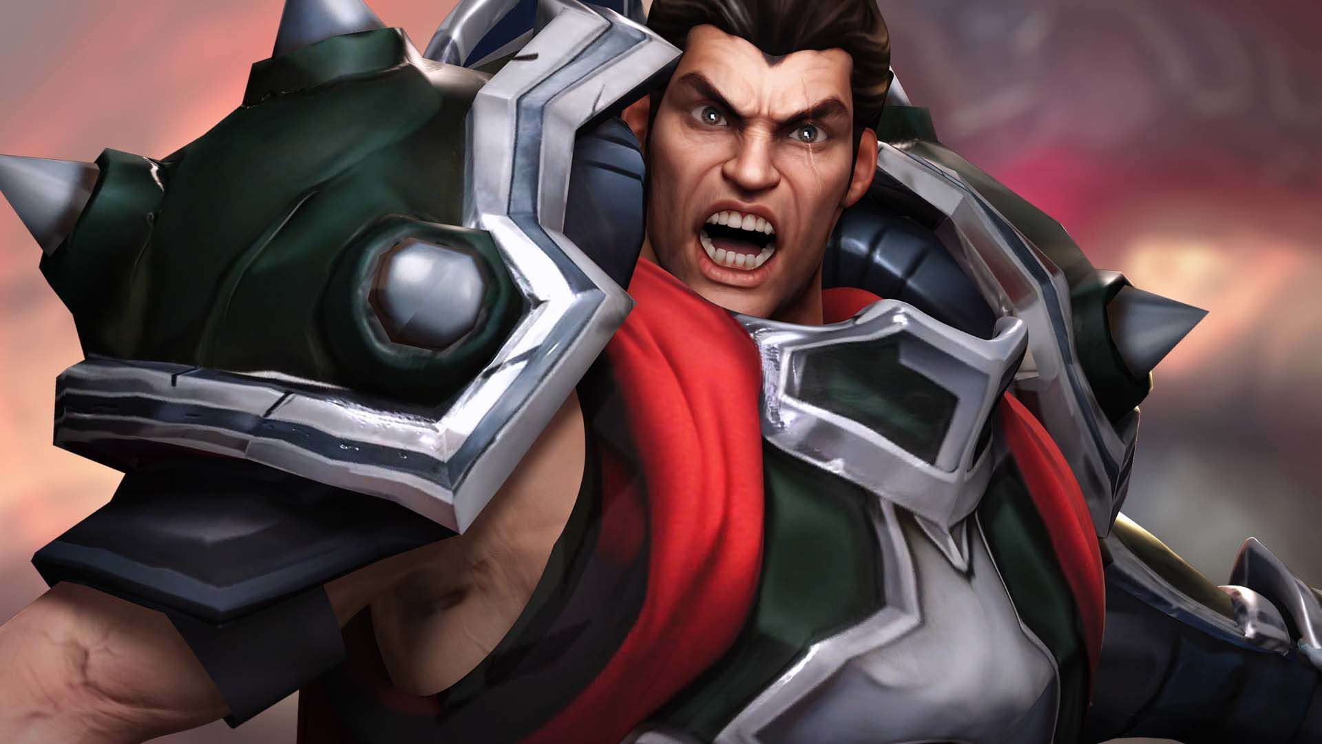 Darius-League of Legends Low-poly 3D model_8