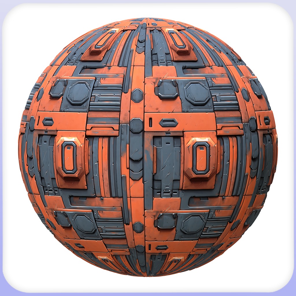 SciFi Seamless Texture Texture_5