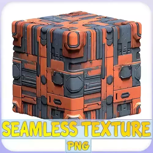 SciFi Seamless Texture Texture