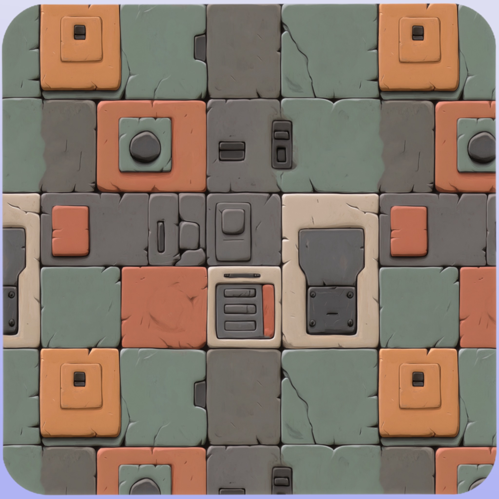 SciFi Seamless Texture Texture_4