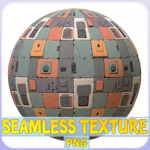 SciFi Seamless Texture Texture