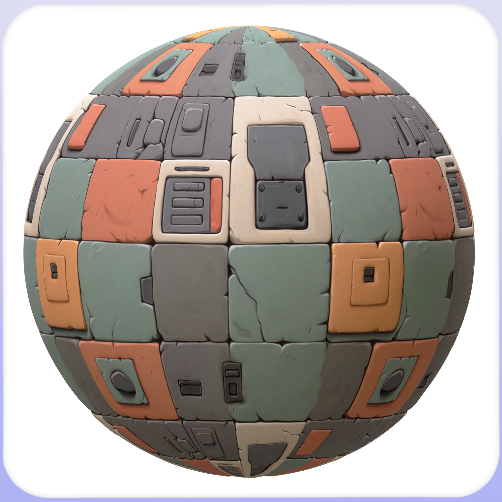 SciFi Seamless Texture Texture_5