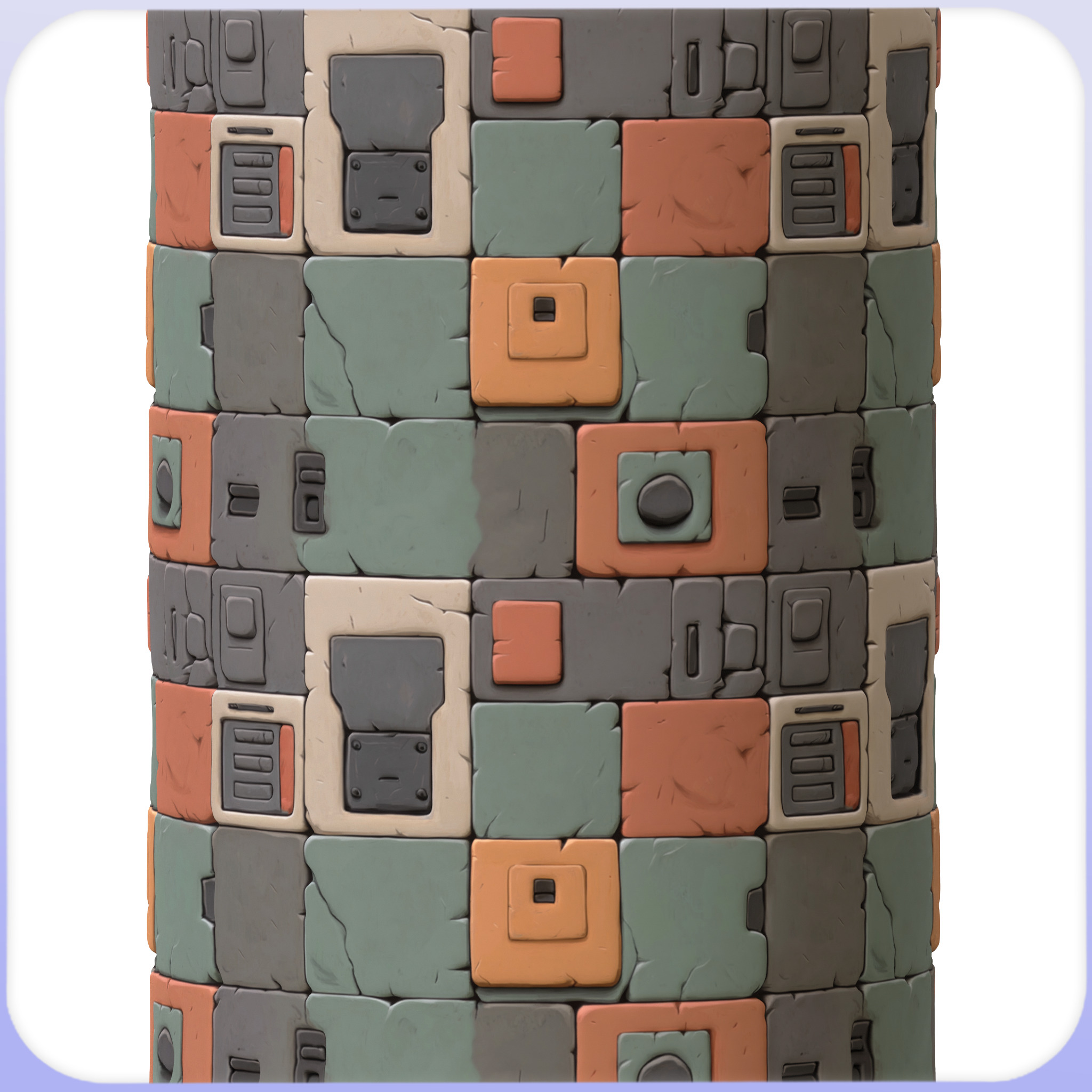 SciFi Seamless Texture Texture_2