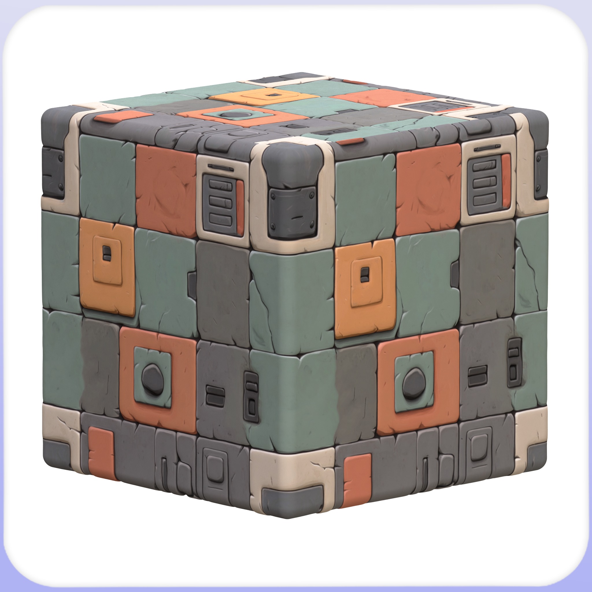 SciFi Seamless Texture Texture_3