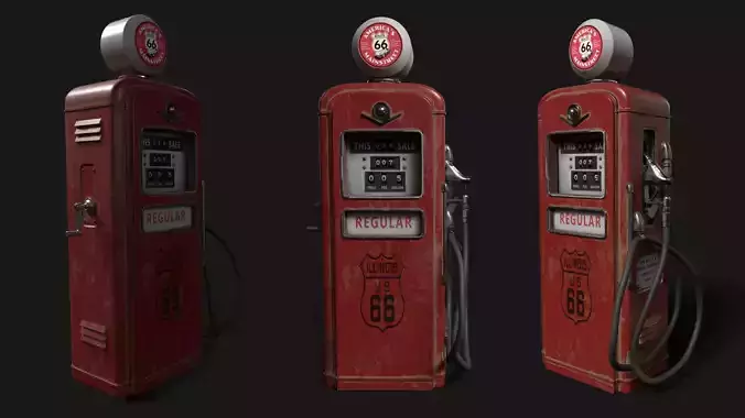 Vintage Gas Pump