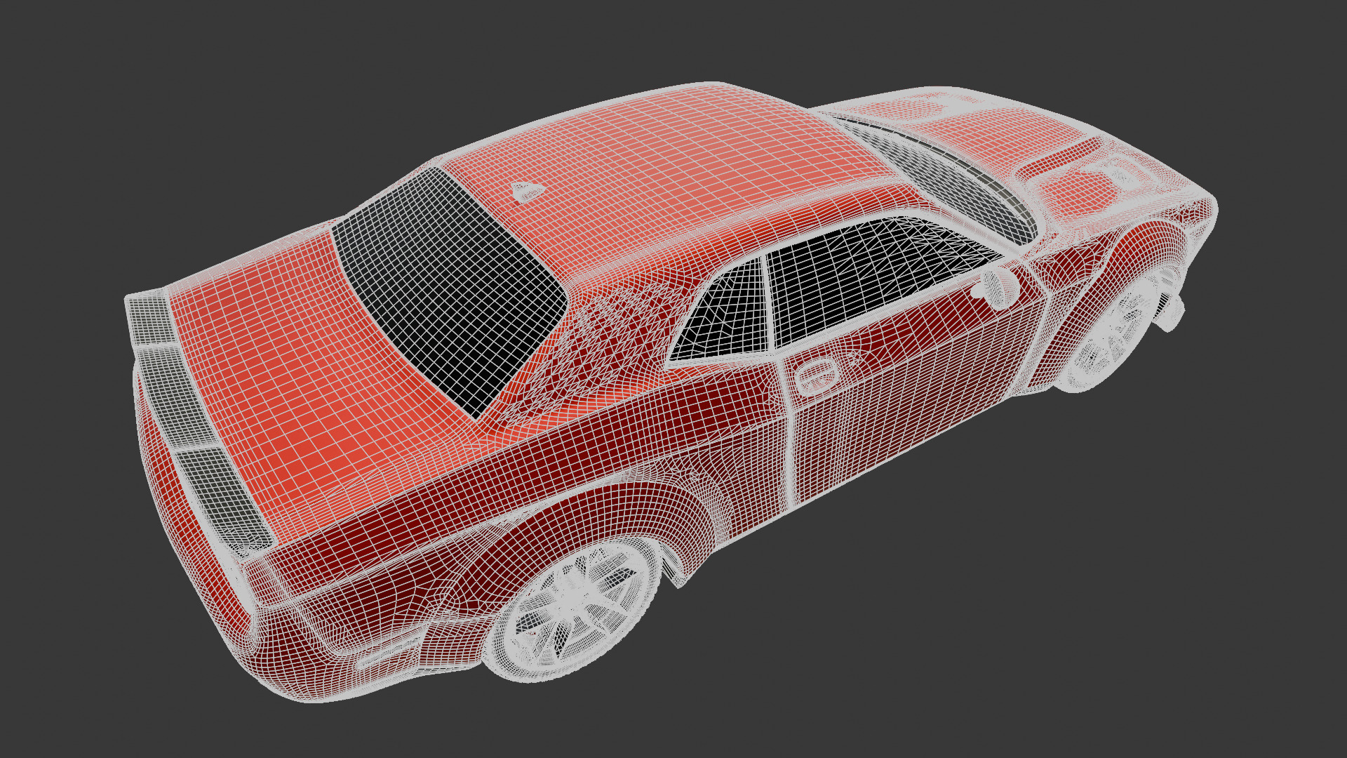 Dodge Challenger SRT Hellcat 2018 3D model_11