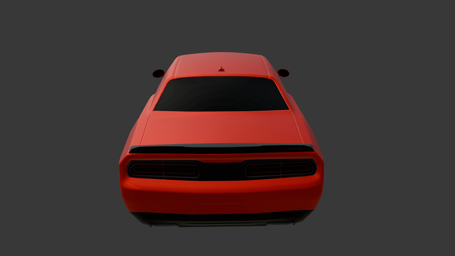 Dodge Challenger SRT Hellcat 2018 3D model_6