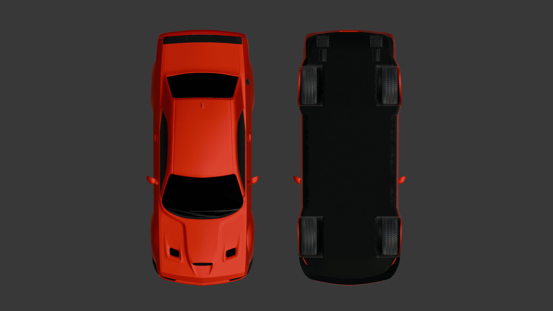 Dodge Challenger SRT Hellcat 2018 3D model_3