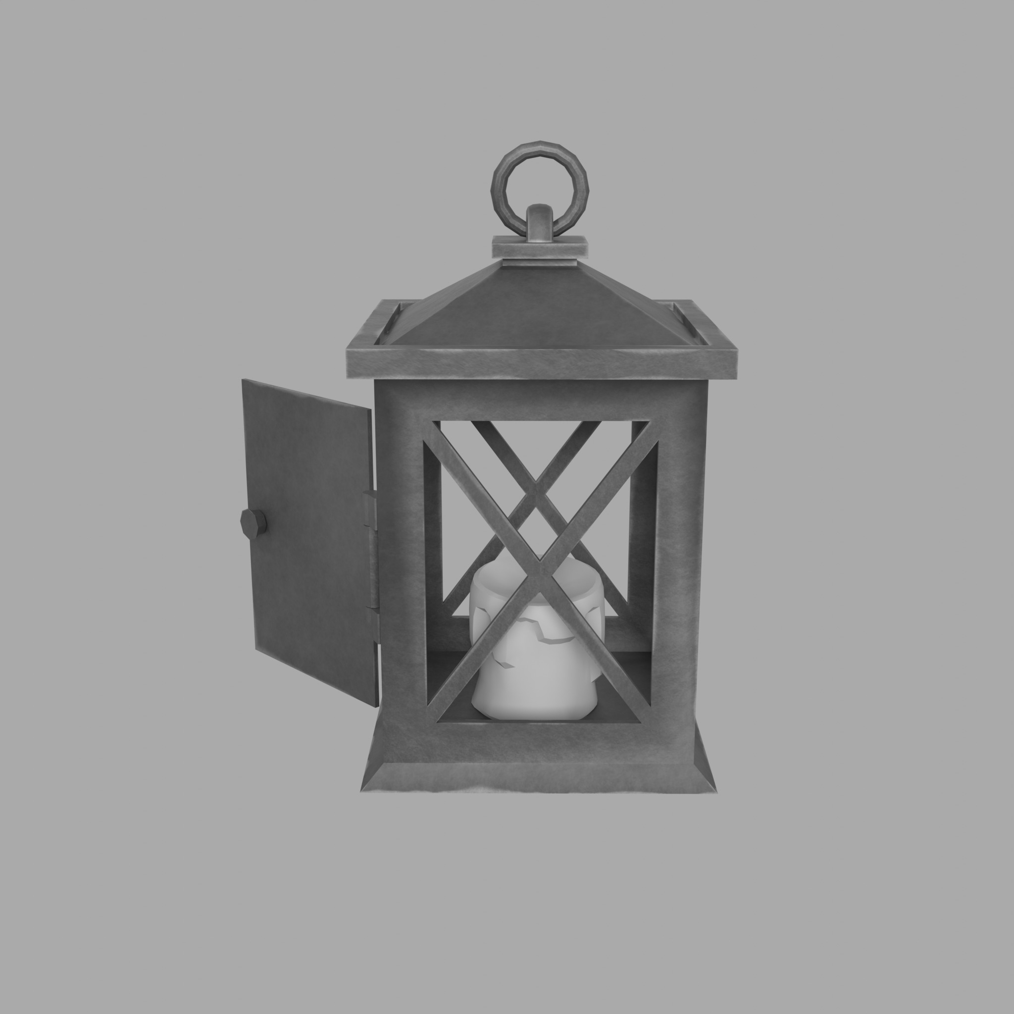 Medieval Alchemist Set Free low-poly 3D model_30