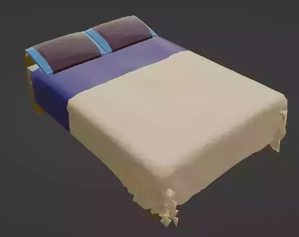 Bed set with sheet