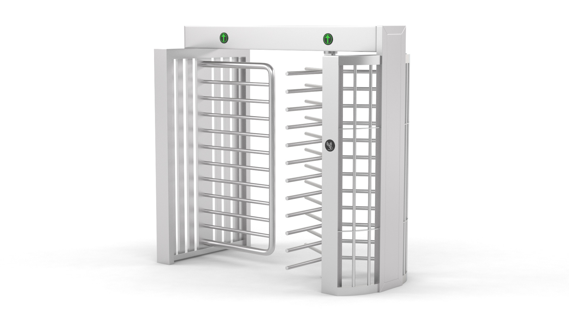 Turnstile Gate 3D model_2