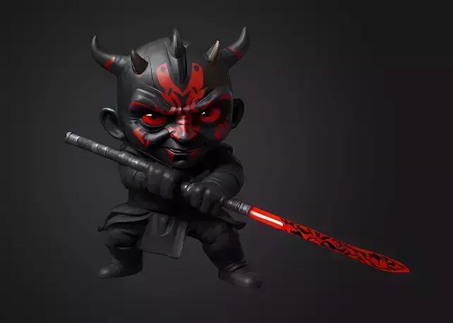 Star Wars Darth Maul Chibi