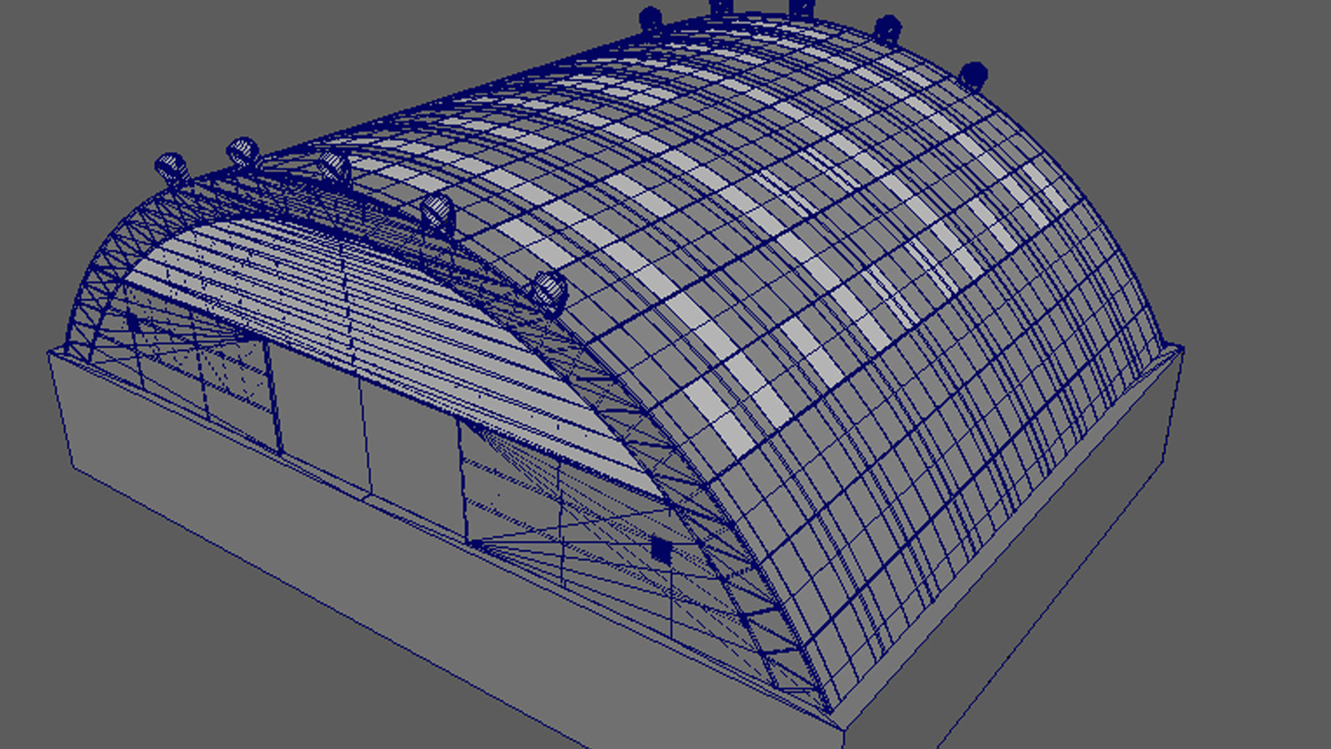 Aircraft Hangar Model - Ultra-Realistic and Detailed Asset 3D model_5