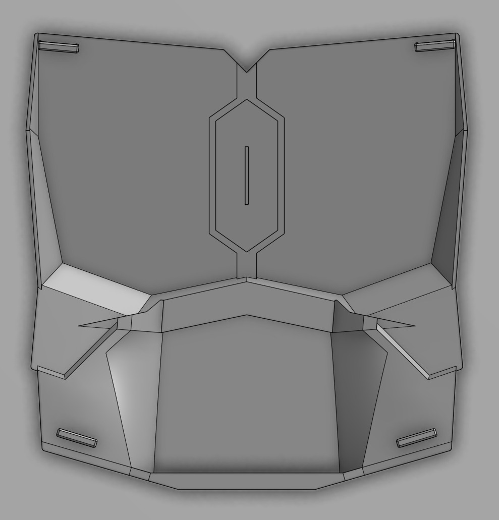 Mandalorian Cuirass - Chest Plate 3D print model_3