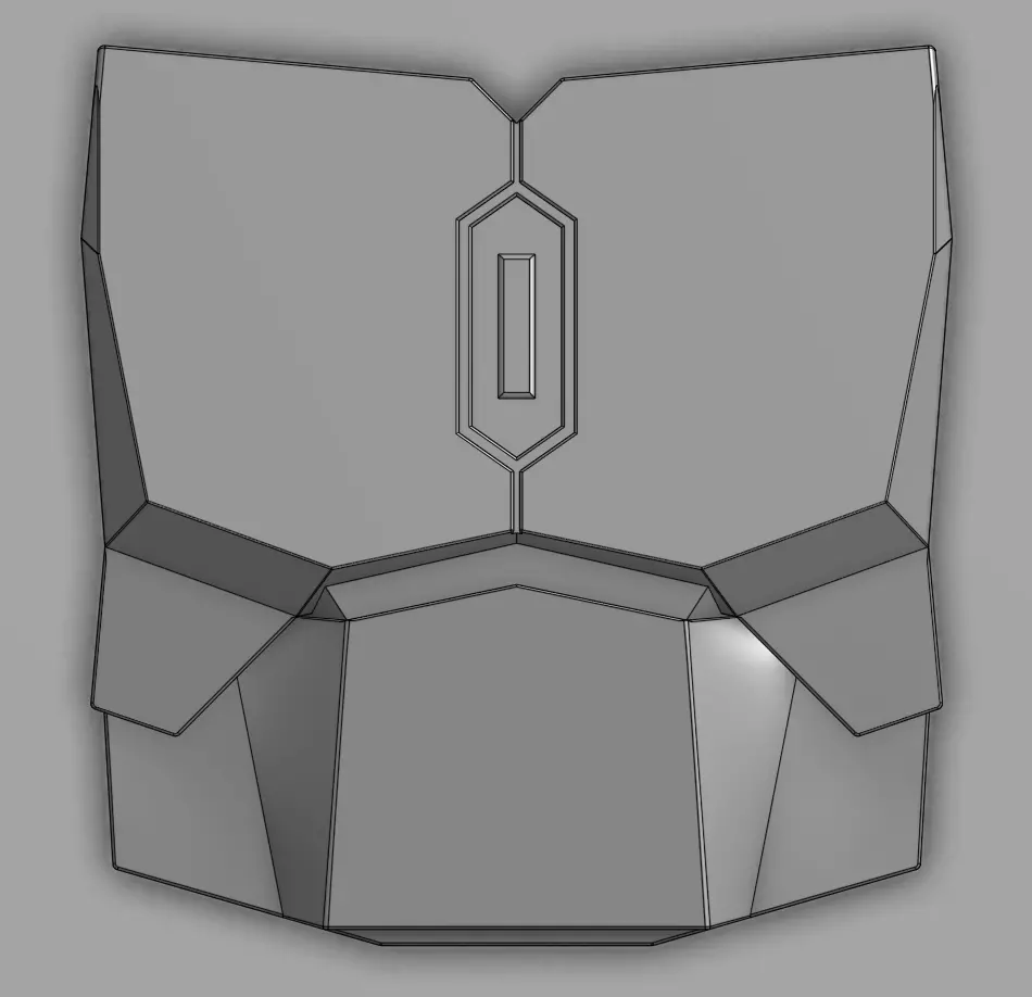Mandalorian Cuirass - Chest Plate 3D print model_0