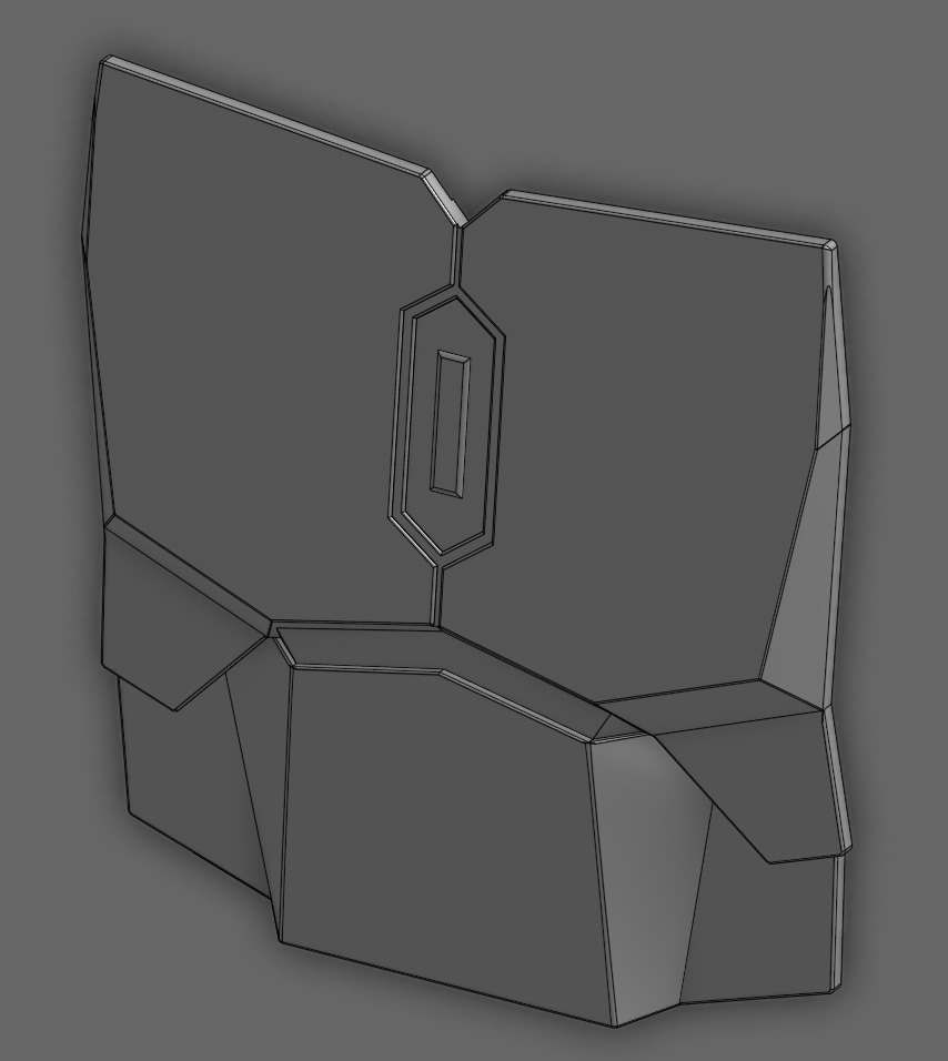 Mandalorian Cuirass - Chest Plate 3D print model_1