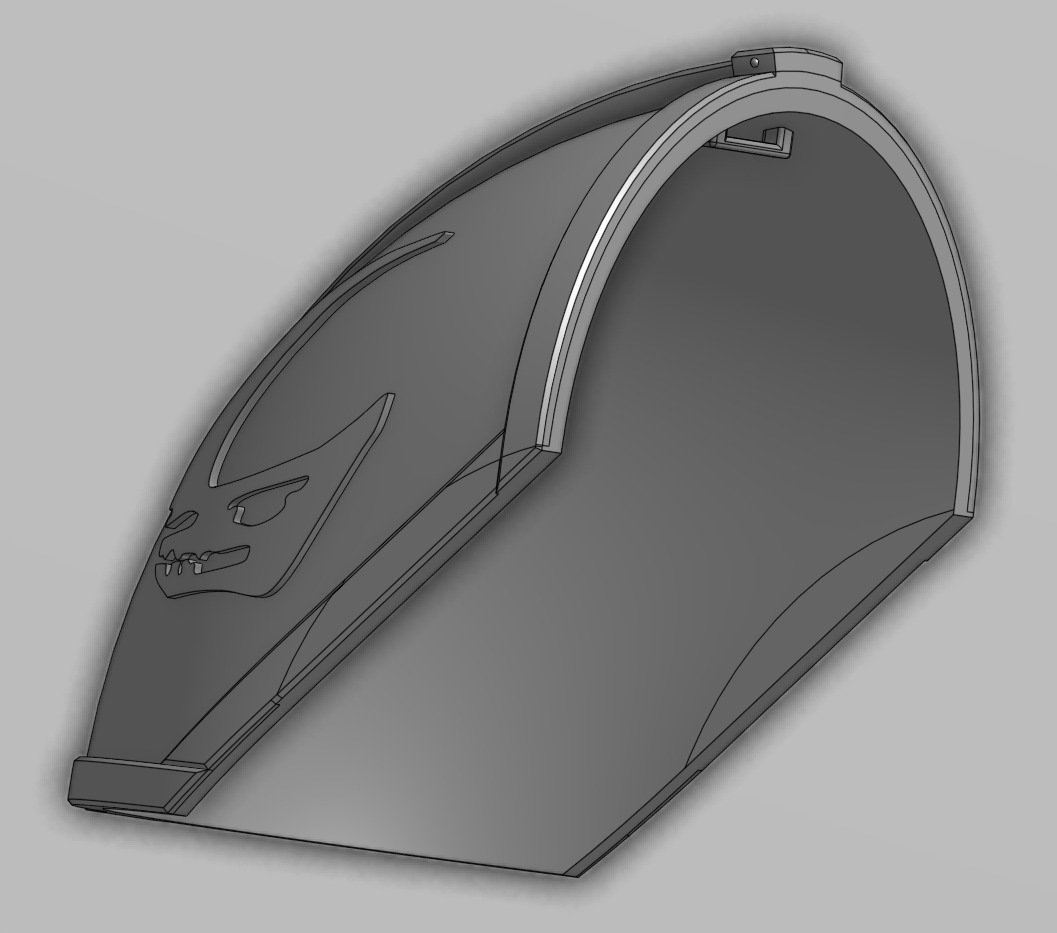 Mandalorian Pauldrons 3D print model_2