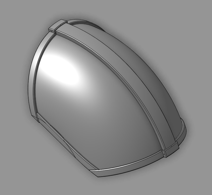 Mandalorian Pauldrons 3D print model_4