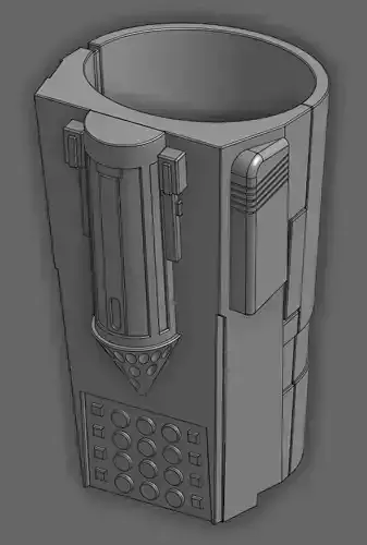 Mandalorian Left Gauntlet 3D print model