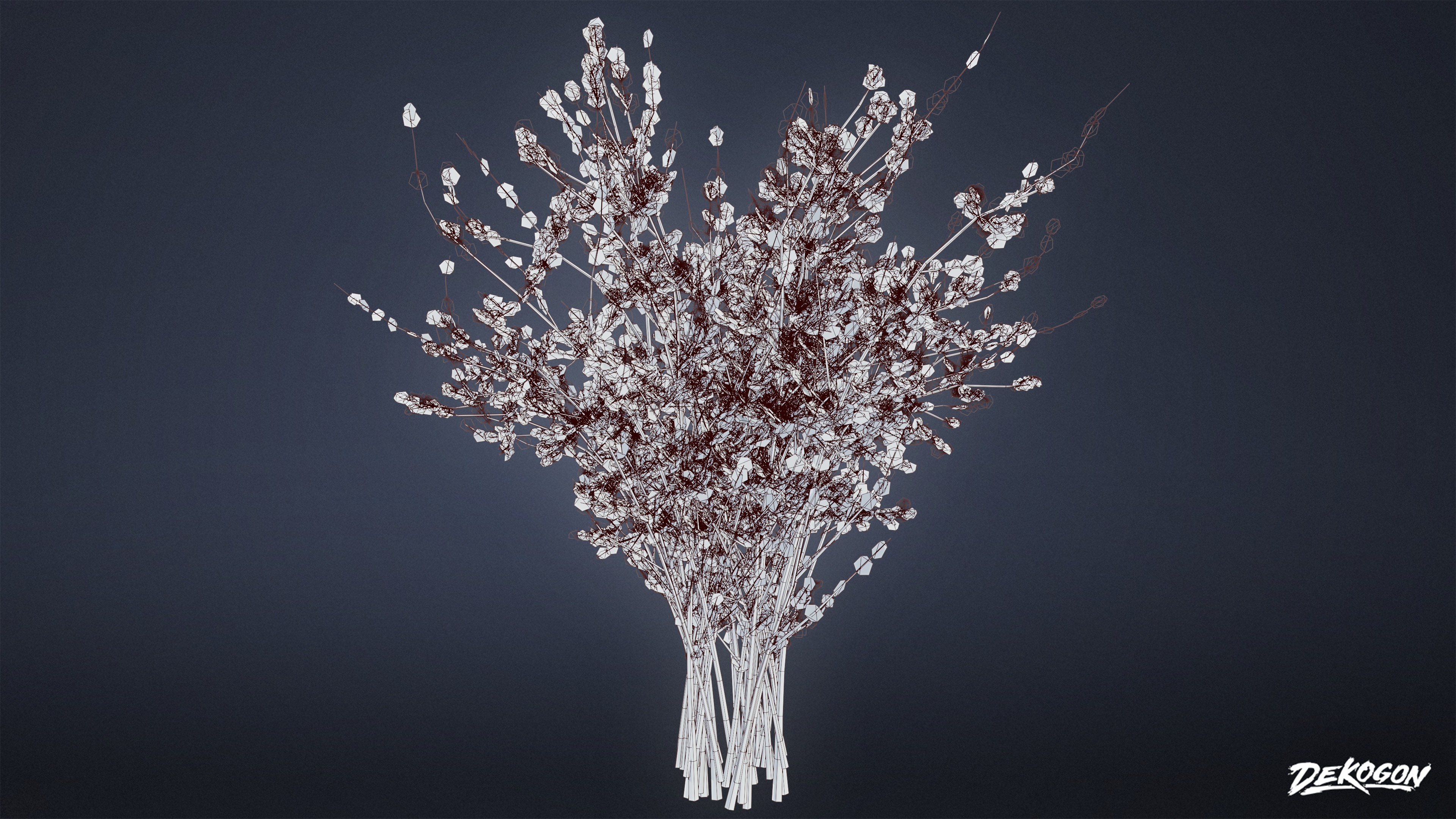 ANEMOIA MANOR - Foliage 01 - LOW POLY Low-poly 3D model_9