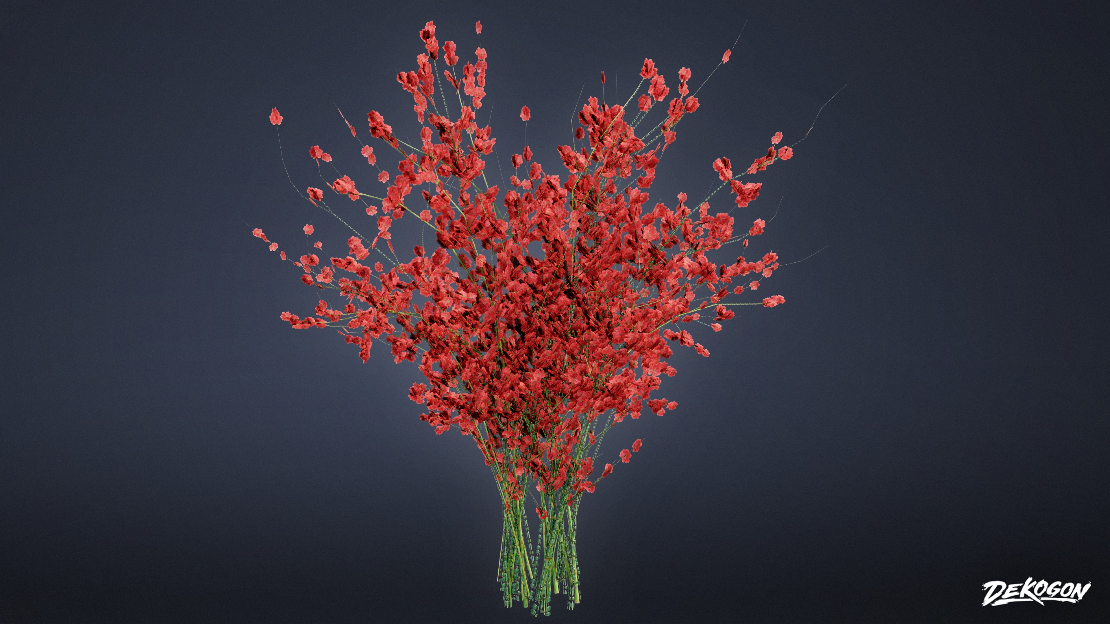 ANEMOIA MANOR - Foliage 01 - LOW POLY Low-poly 3D model_6