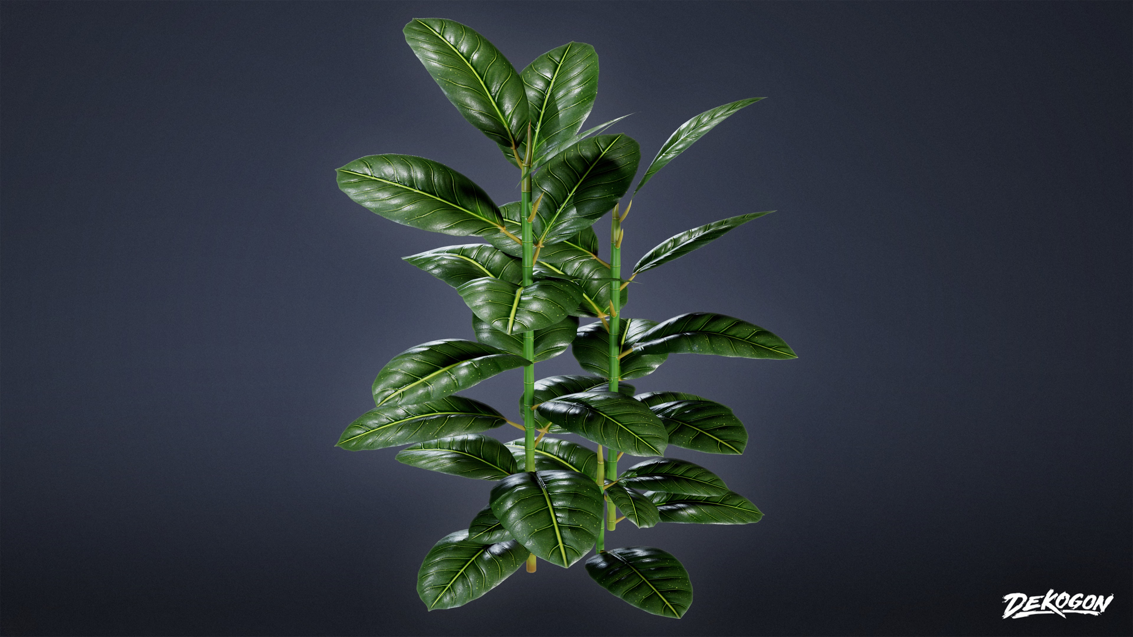 ANEMOIA MANOR - Foliage 01 - LOW POLY Low-poly 3D model_4