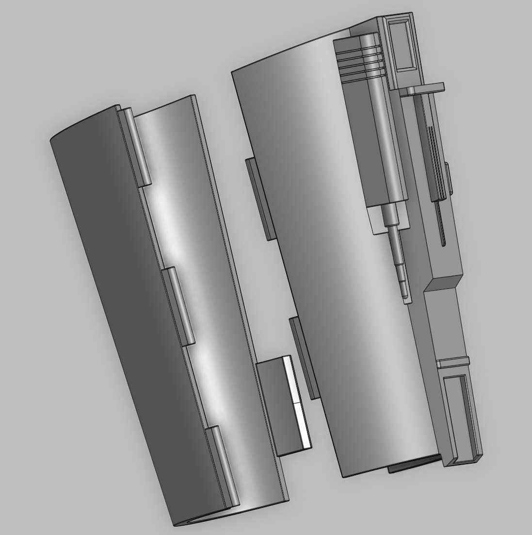 Mandalorian Right Gauntlet 3D print model_5
