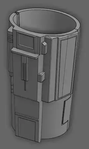 Mandalorian Right Gauntlet 3D print model