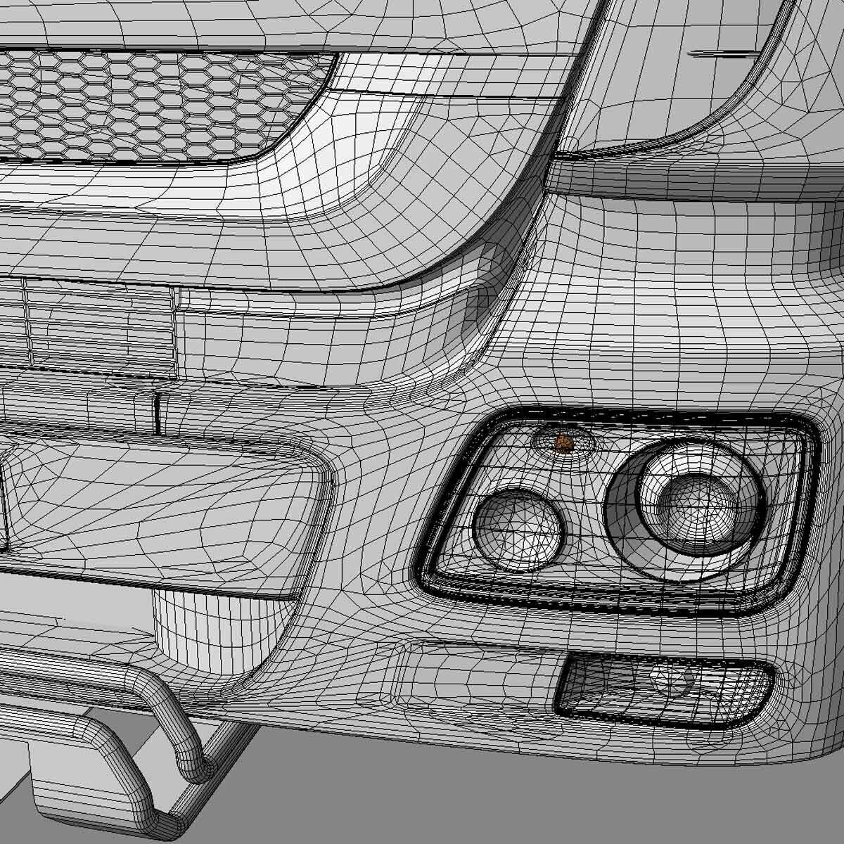 Mercedes Actros Dumper 3D model_11