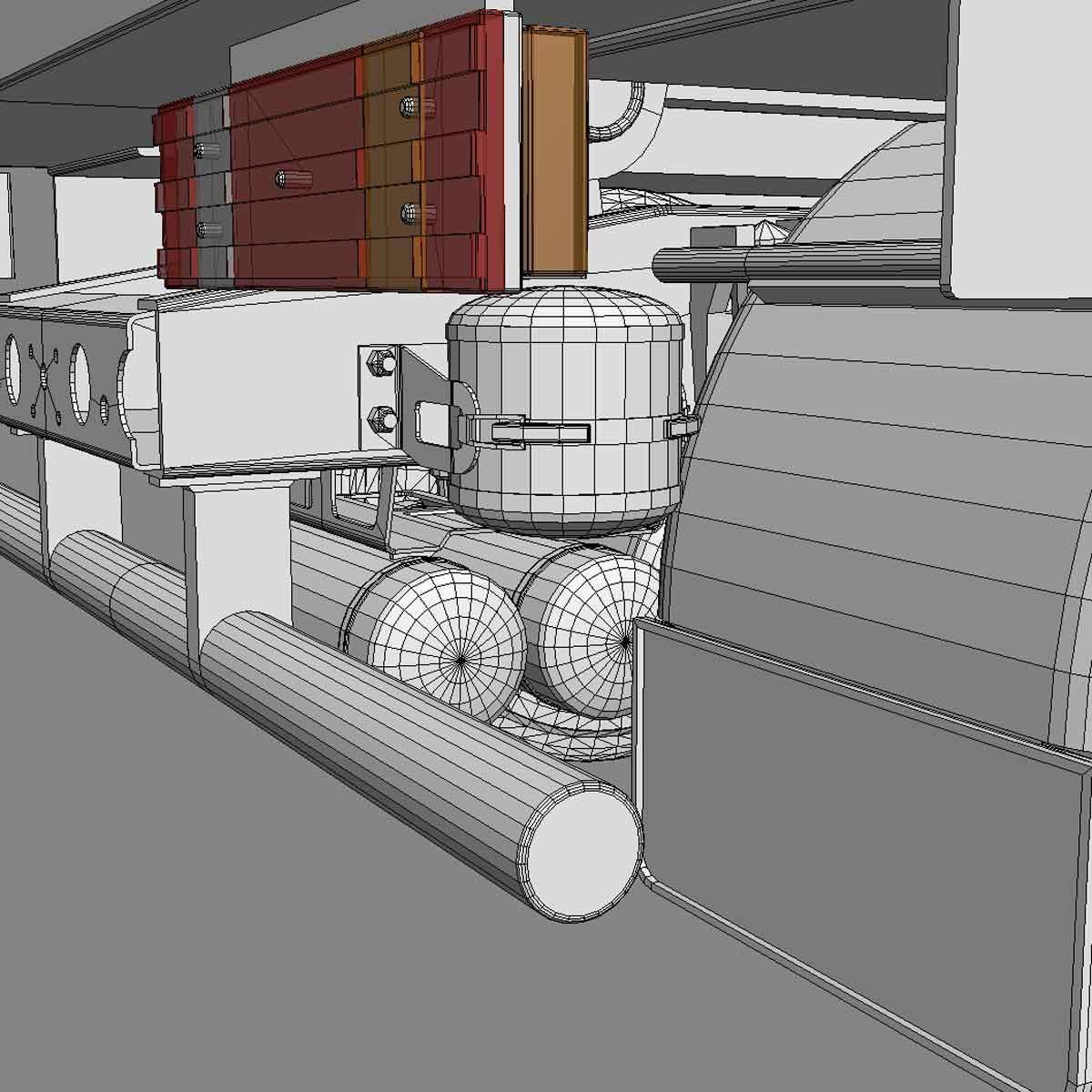 Mercedes Actros Dumper 3D model_15