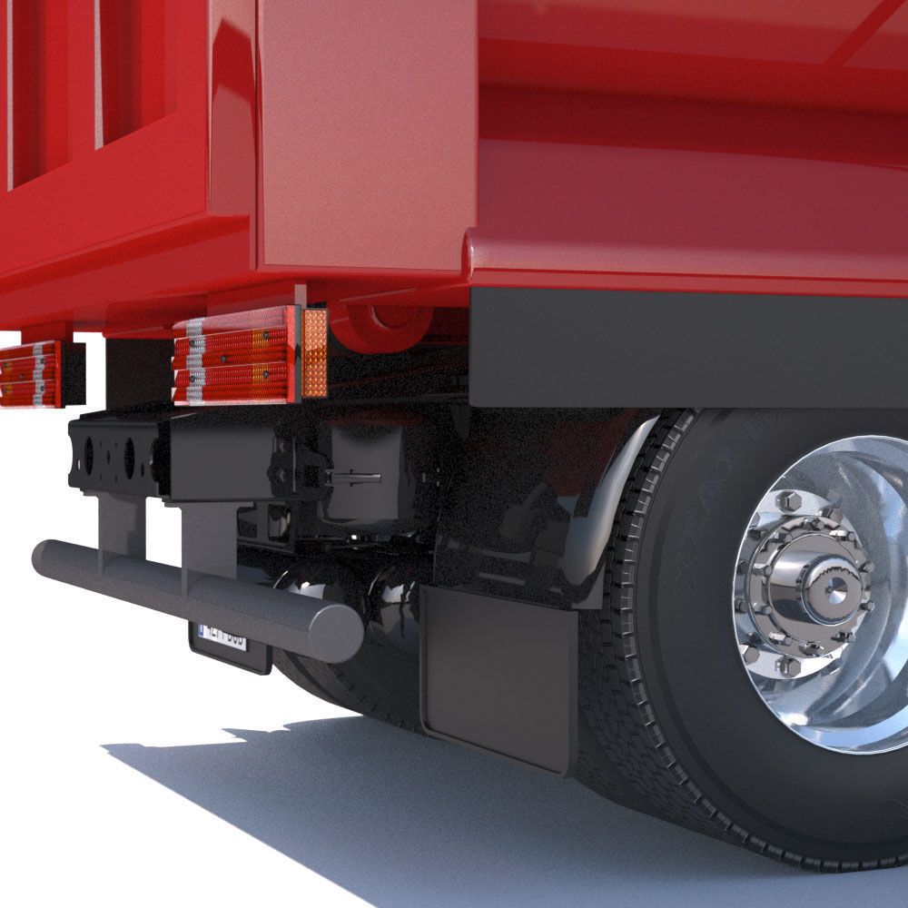 Mercedes Actros Dumper 3D model_7