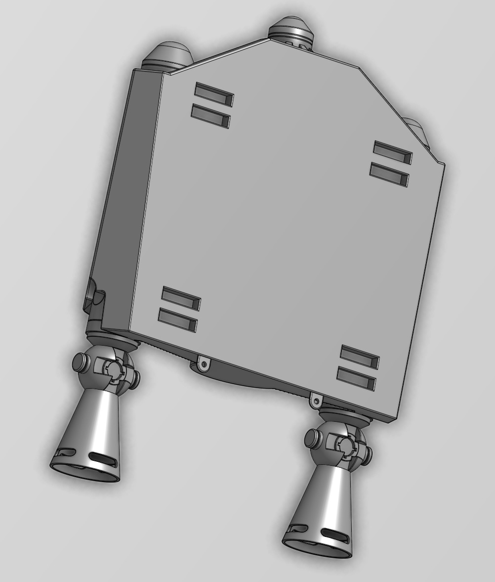 Mandalorian Jetpack 3D print model_4