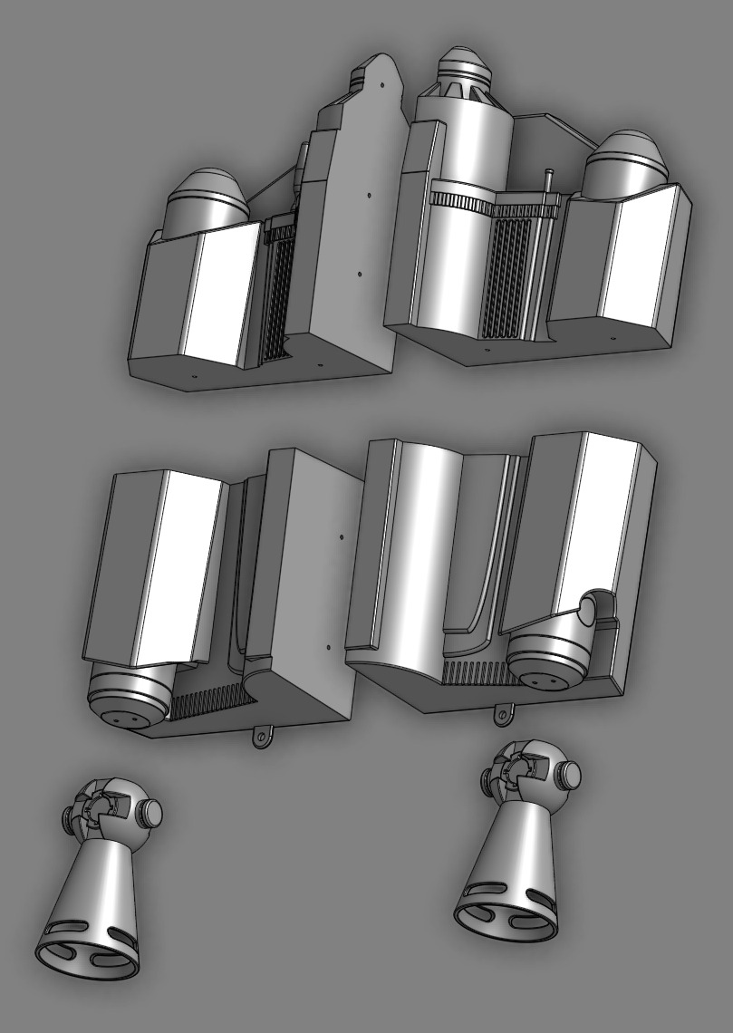 Mandalorian Jetpack 3D print model_6