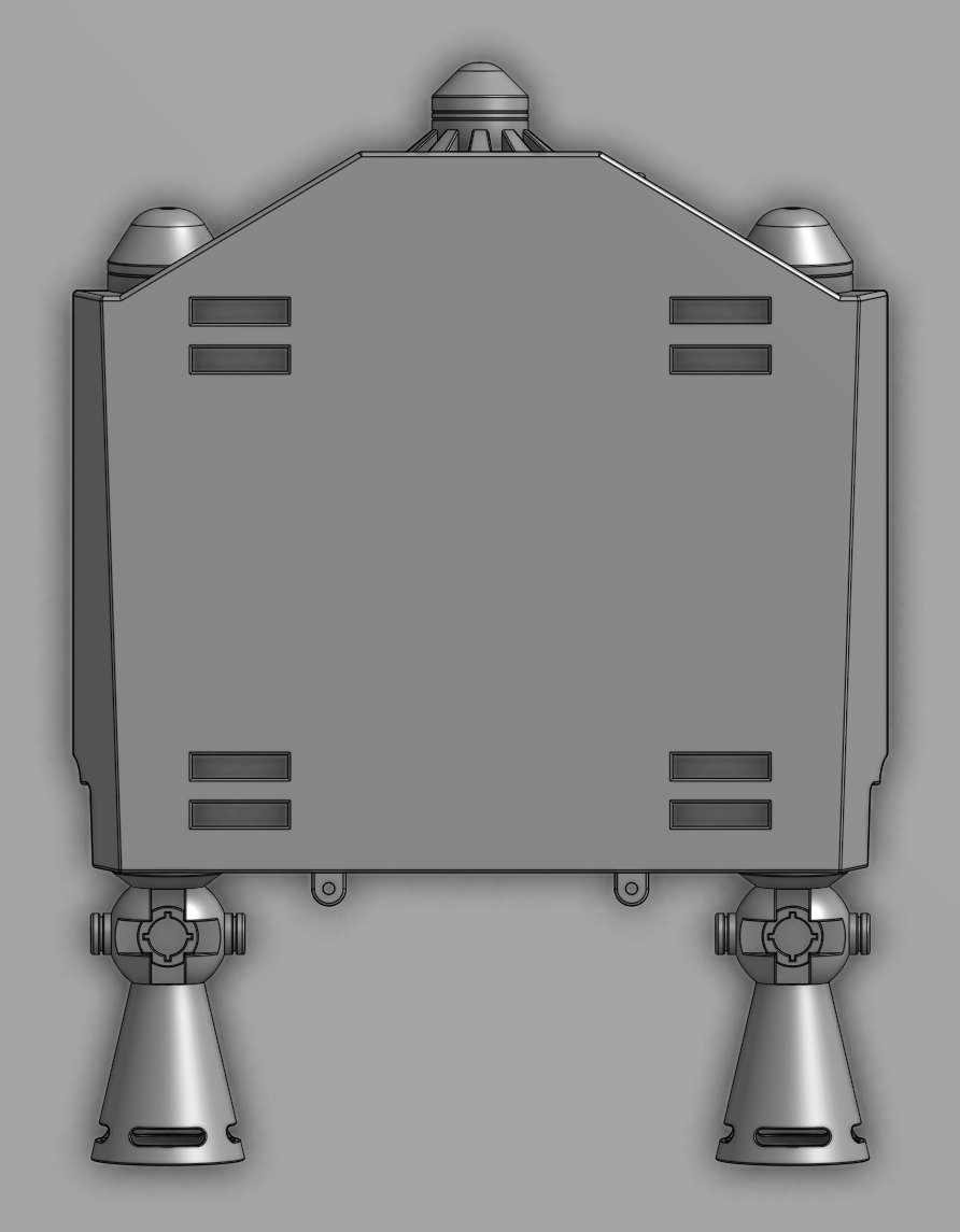 Mandalorian Jetpack 3D print model_3