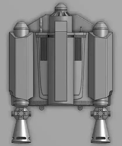Mandalorian Jetpack 3D print model